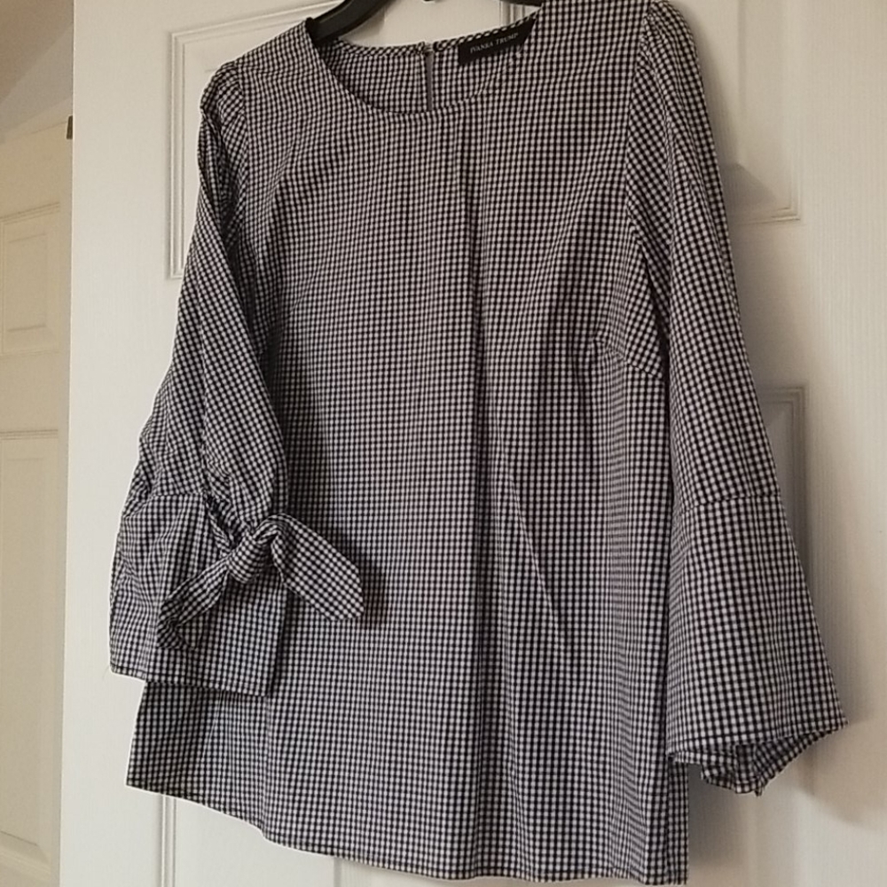 Ivanka Trump gingham tunic